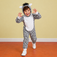 disfraz zebra - talla 4 nino